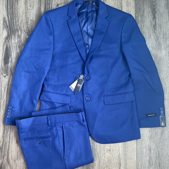 Braveman- Indgo Blue 2pc Suit Set 38S 32W
